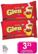 Glen Tagless Tea Bags-12x26's