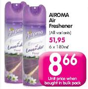 Airoma Air Freshener-180ml Each
