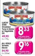All Gold Tomato Sauce-6x350ml