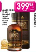 James King 15 Yo Blended Scotch Whisky In Gift Tube-1x750ml