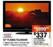 Sansui 42" Plasma Television
