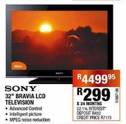 Sony 32" Bravia LCD Television
