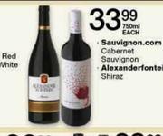 Landskroon Carbernet Sauvignon Alexanderfontein Shairaz-750ml Each