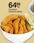  Crumbed Calamari Strips-1kg 