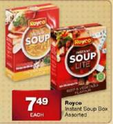 Royco Instant Soup Box Assorted-each