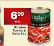 Rhodes Tomato & Onion Mix-410g