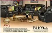 Genuine Leather Tiffany Lounge Suite 