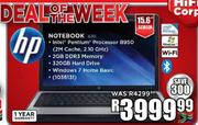 Hp 15.6" Screen Notebook 