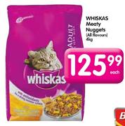 Whiskas Meaty Nuggets (All Flavours)-4kg each