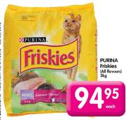 Purina Friskies (All Flavours)-3kg each