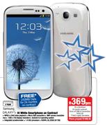 Samsung laxy White Smartphone