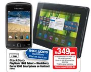 Blackberry Playbook 16GB Tablet+Blackberry Curve 9380 Smartphone