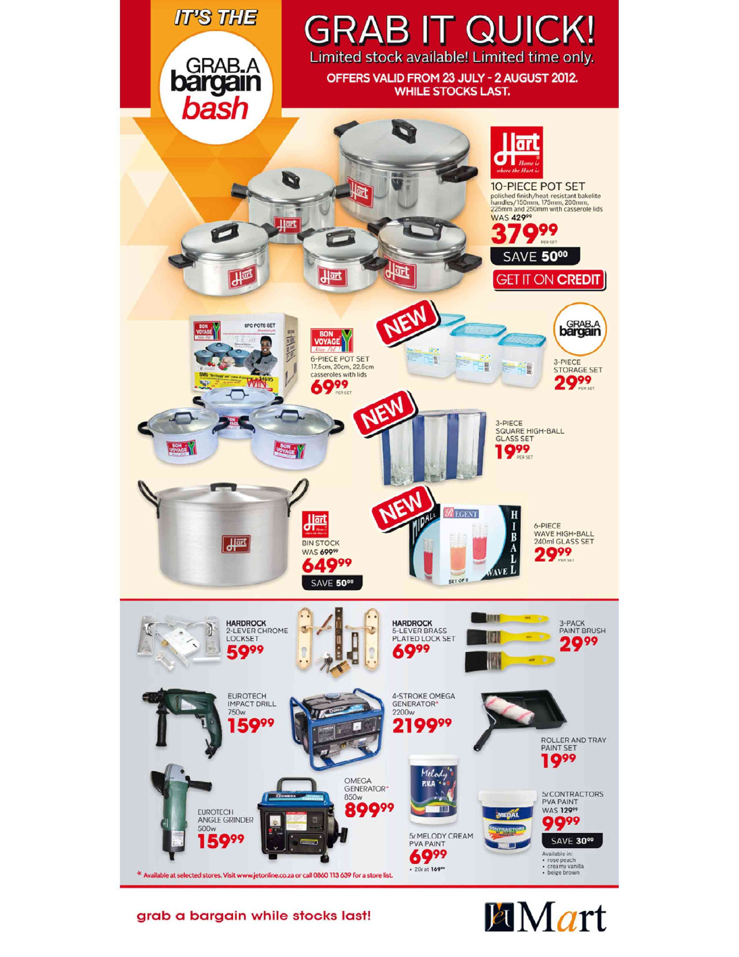 Special Hart Pot Set10 piece — www.guzzle.co.za