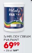 Melody Cream PVA Paint-5l