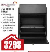 Megamaster 750 Built-In Braai