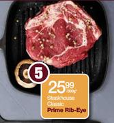 Steakhouse Classic Prime Rib-Eye-300gm