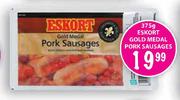 Eskort Gold Medal Pork Sausages-375gm