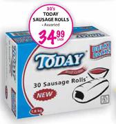 Today Sausage Rolls-30's