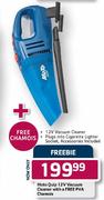 Moto Quip 12V Vacuum Cleaner with a Free PVA Chamois