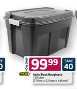 Addis Black Roughtote-110Ltr(775mm x 520mm x 445mm)