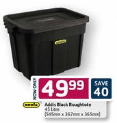 Addis Black Roughtote-45Ltr(545mm x 367mm x 365mm)