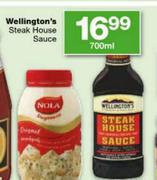 Wellington's Steak House Sauce-700ml