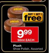 Plush Shoe Polish-50ml