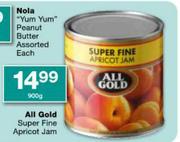 All Gold Super Fine Apricot Jam-900g