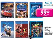 Assorted Pixar Blu-Ray Each