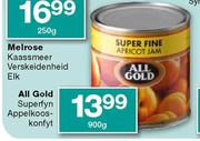 All Gold Super Fine Apricot Jam-900g