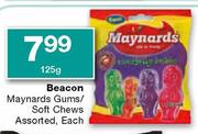 Beacon Maynards Gums/Soft Chews Assorted-125g Each