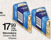 Simonsberg Creamy Blue Cheese-125g Each
