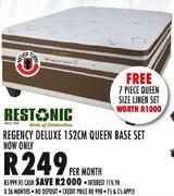 Restonic Regency Deluxe Queen Base Set-152cm