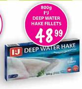 I & J Deep Water Hake Fillets-800g