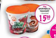 DairyBelle Yoghurt Assorted-1kg Each