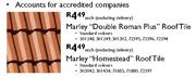 Marley "Double Roman Plus" Roof Tile