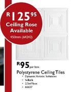 Polystyrene Ceiling Tiles-Per Box