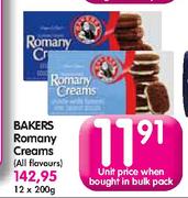 Bakers Romany Creams-12x200g