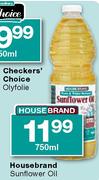 Housebrand Sunflower Oil-750ml