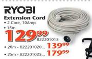 Ryobi Extension Cord-25m