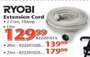 Ryobi Extension Cord-15m 