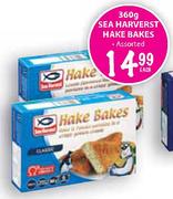 Sea Harverst Hake Bakes-360g Each