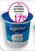 Danone Nutriday Yoghurt-1kg Each