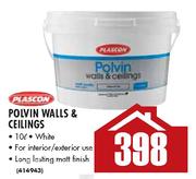 Plascon Polvin Walls & Ceilings-10l