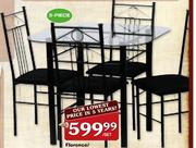 Florence/New Orleans Dinette Set Per Set
