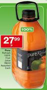 Pure Refresh 100% Fruit Juice Blend-3Ltr