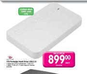 Packard Bell 1TB Portable Hard Drive USB 2.0