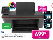 HP 3-in-1 Colour Printer Plus 2 Additional Inks