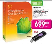 Microsoft Office Home and Student 2010 + 32GB Transcend Flash Drive