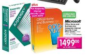 Microsoft Office Home and Business Plus Kaspersky Internet Security 1 User